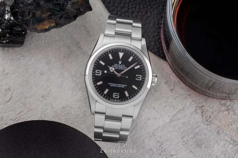 Rolex Explorer steel automatic men's watch 114270 [2504558]