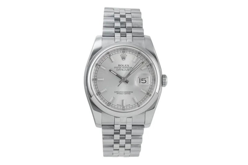 Rolex Datejust steel automatic men's watch 116200 [2504586]