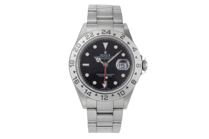 Rolex Explorer II steel automatic men's watch 16570 T [2505168]