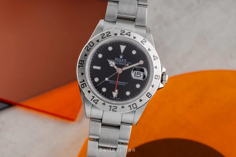 Rolex Explorer II steel automatic men's watch 16570 T [2505168]