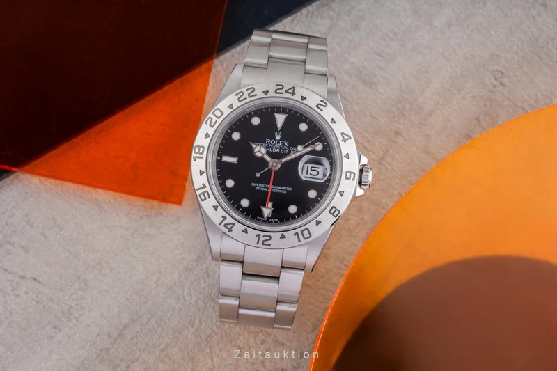 Rolex Explorer II steel automatic men's watch 16570 T [2505168]