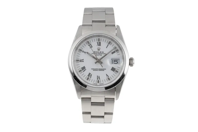 Rolex Date steel automatic men's watch 15200 [2504650]