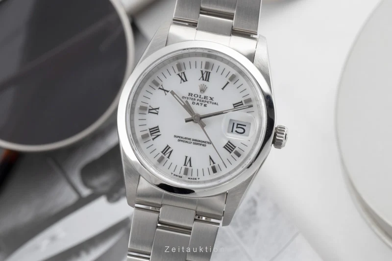 Rolex Date steel automatic men's watch 15200 [2504650]