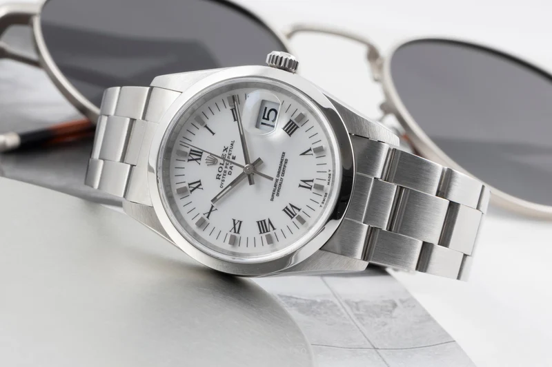 Rolex Date steel automatic men's watch 15200 [2504650]