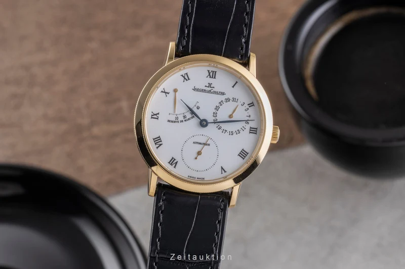 Jaeger LeCoultre Gentilhomme 18 ct gold automatic men's watch 155.140.930 , 155.1.93 [2505037]
