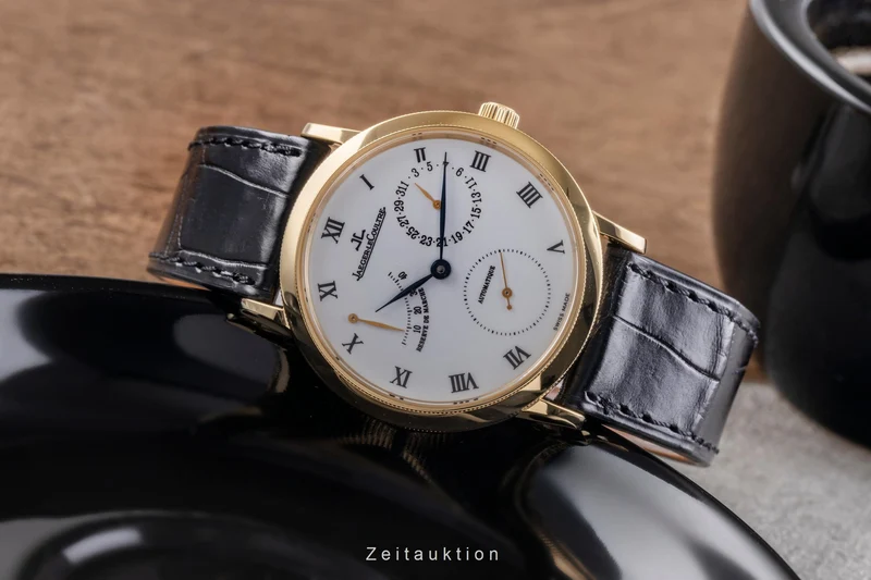Jaeger LeCoultre Gentilhomme 18 ct gold automatic men's watch 155.140.930 , 155.1.93 [2505037]
