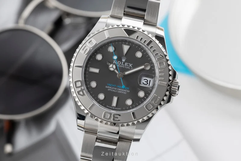 Rolex Yacht-Master steel / platinium automatic men's watch 268622 [2505395]