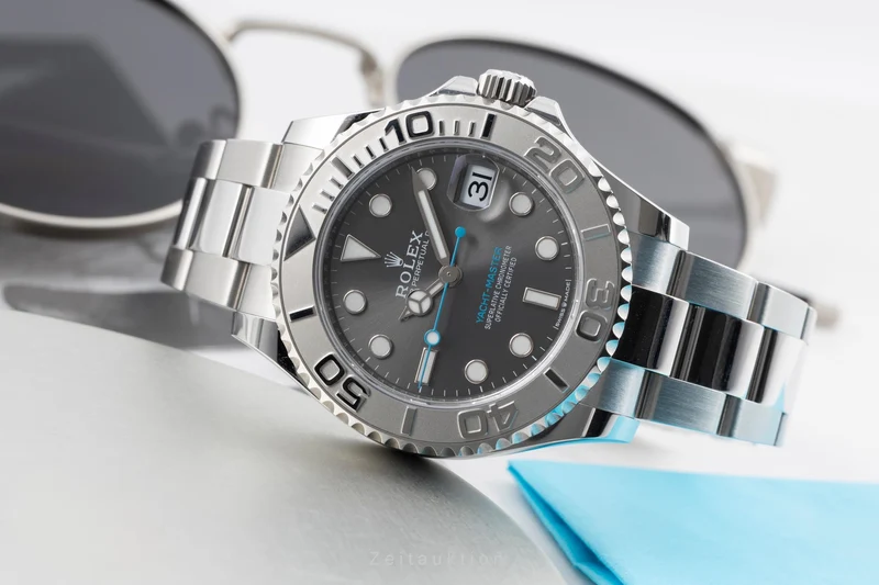Rolex Yacht-Master steel / platinium automatic men's watch 268622 [2505395]