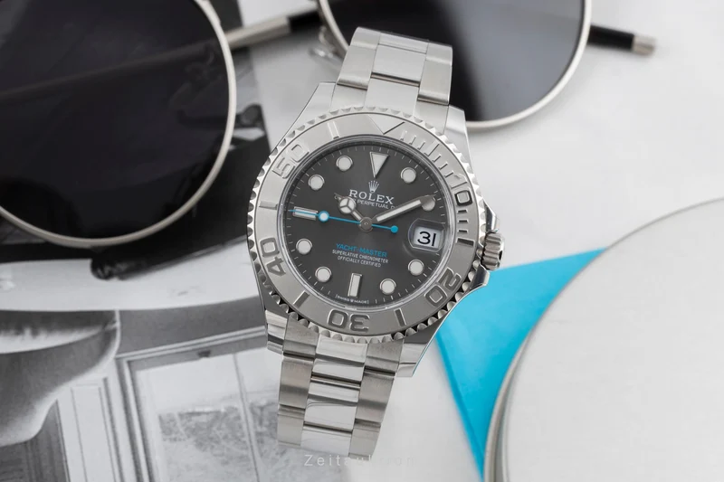Rolex Yacht-Master steel / platinium automatic men's watch 268622 [2505395]