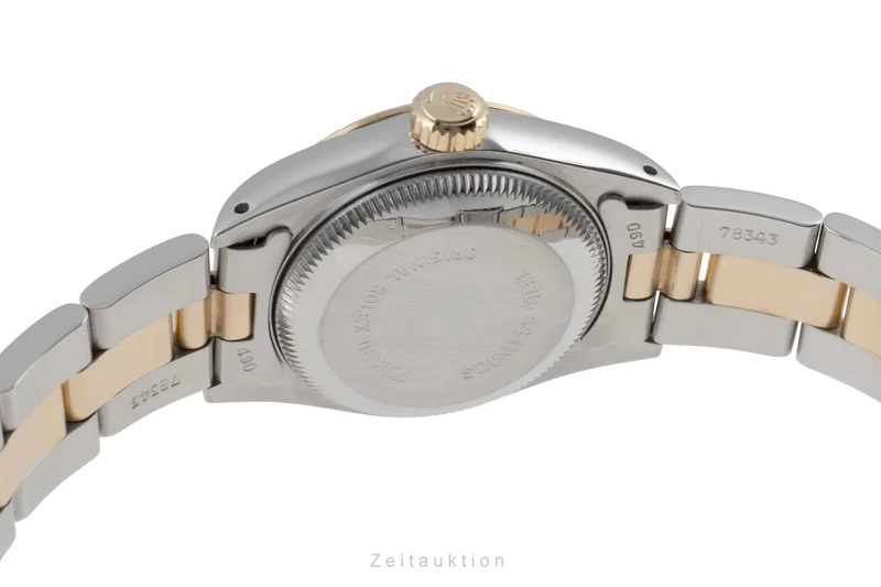 Rolex Date steel / gold automatic women's watch 69173 Vintage [2504955]