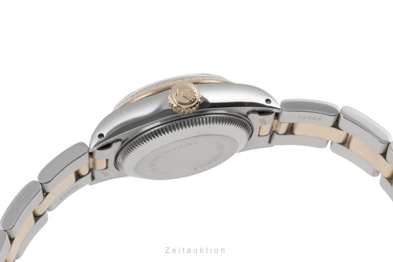 Rolex Date steel / gold automatic women's watch 69173 Vintage [2504955]