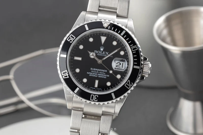 Rolex Submariner steel automatic men's watch 16610 T [2505167]