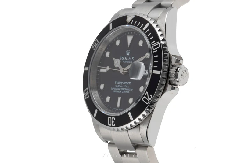 Rolex Submariner steel automatic men's watch 16610 T [2505167]