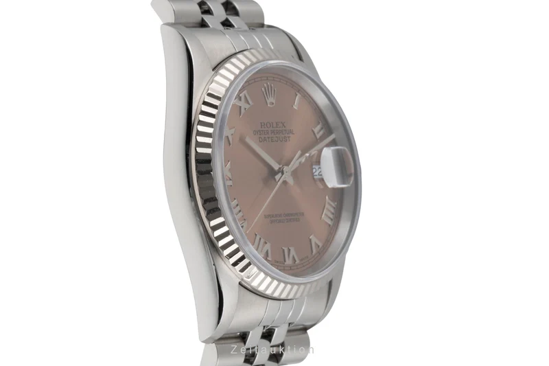 Rolex Datejust steel / white gold automatic men's watch 16234 [2505469]
