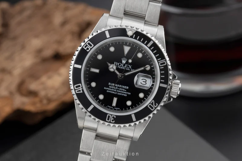 Rolex Submariner steel automatic men's watch 16610 [2505244]