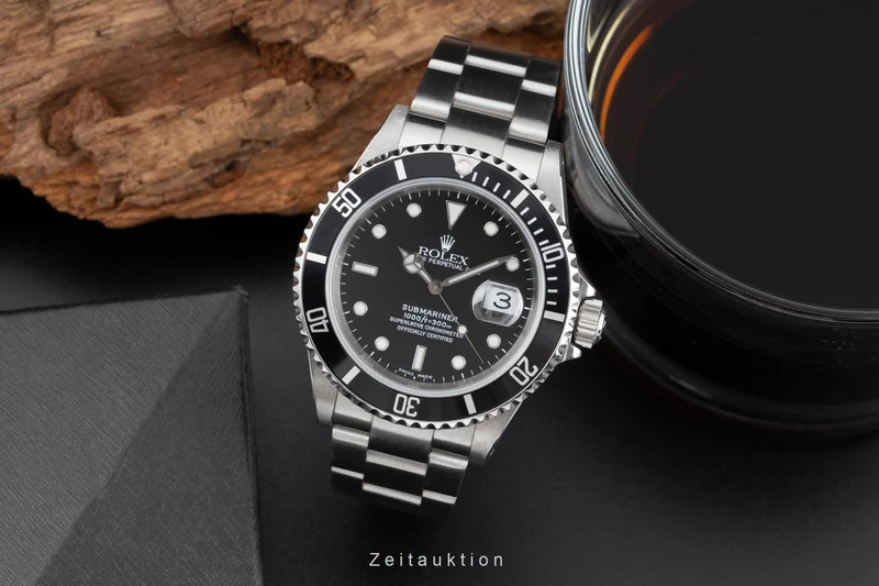 Rolex Submariner steel automatic men's watch 16610 [2505244]