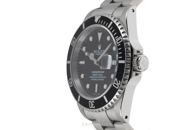 Rolex Submariner steel automatic men's watch 16610 [2505244]