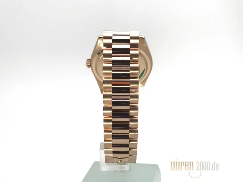 Rolex Day-Date 36 118235 Everose-Gold Choco Diamant Rubin