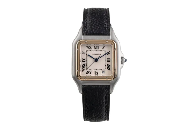 Cartier Panthere steel / gold quartz men's watch GGC98000 [2505090]