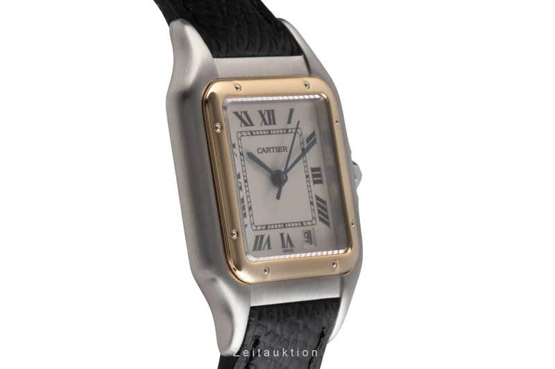 Cartier Panthere steel / gold quartz men's watch GGC98000 [2505090]