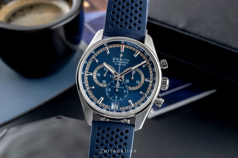 Zenith El Primero chronograph steel automatic men's watch 03.2041.400/51.C496 Limited [2504346]