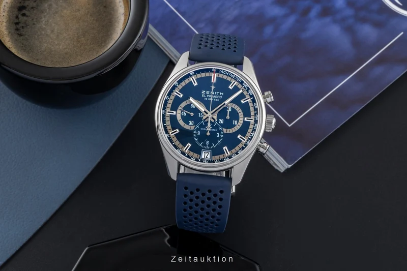 Zenith El Primero chronograph steel automatic men's watch 03.2041.400/51.C496 Limited [2504346]