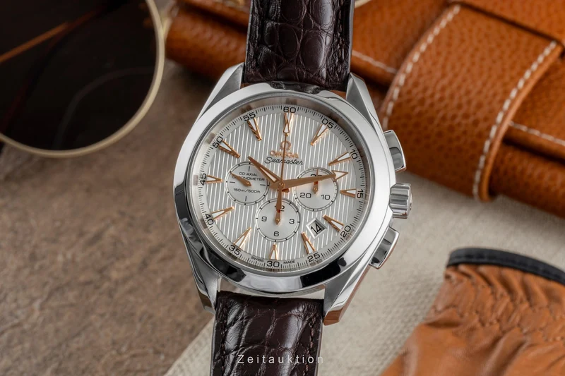 Omega Seamaster chronograph steel automatic men's watch 231.13.44.50.02.001 [2504497]