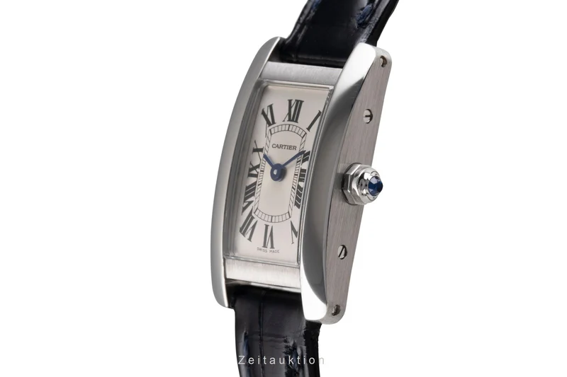 Cartier Tank Américaine steel quartz women's watch WSTA0032 [2505098]