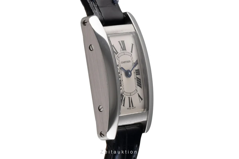 Cartier Tank Américaine steel quartz women's watch WSTA0032 [2505098]