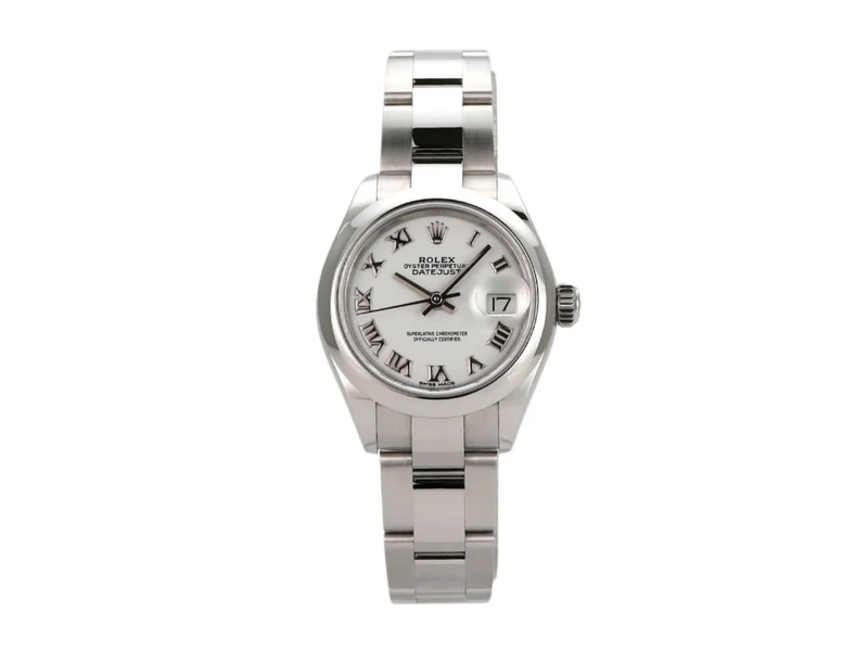 Rolex Datejust 28 279160 Weiß Römisch