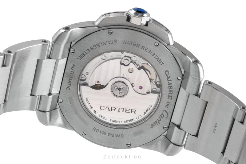 Cartier Calibre de Cartier steel automatic men's watch W7100016 [2504564]