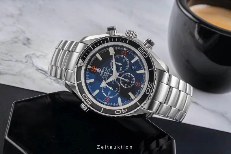 Omega Seamaster chronograph steel automatic men's watch 2210.51.00 LP: 9900EUR [2505094]