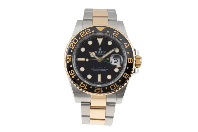 Rolex GMT-Master II steel / gold automatic men's watch 116713 [2505153]