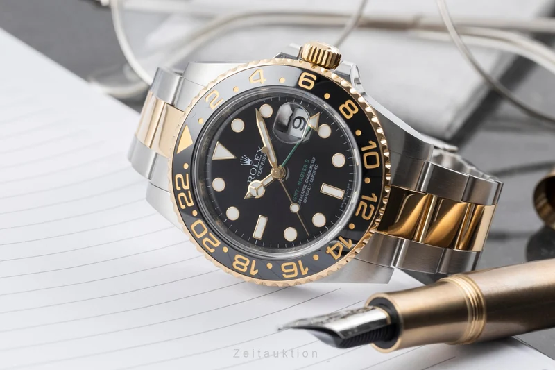 Rolex GMT-Master II steel / gold automatic men's watch 116713 [2505153]
