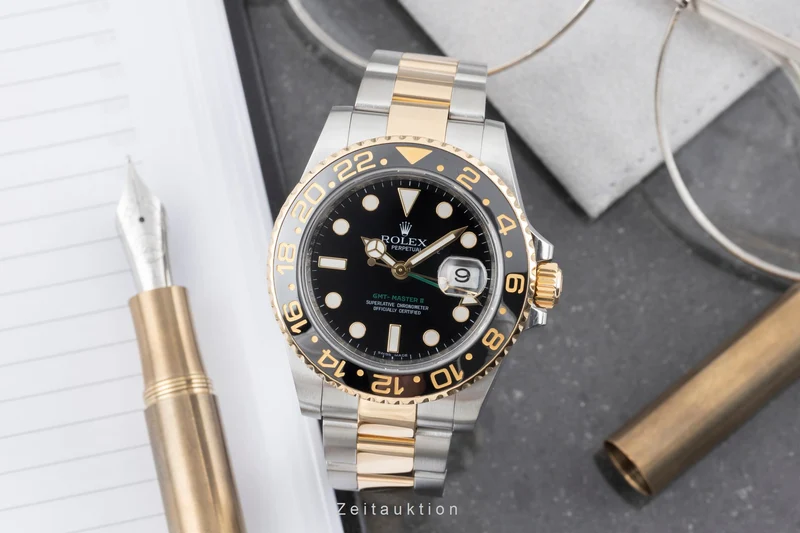 Rolex GMT-Master II steel / gold automatic men's watch 116713 [2505153]