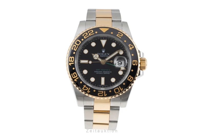 Rolex GMT-Master II steel / gold automatic men's watch 116713 [2505153]