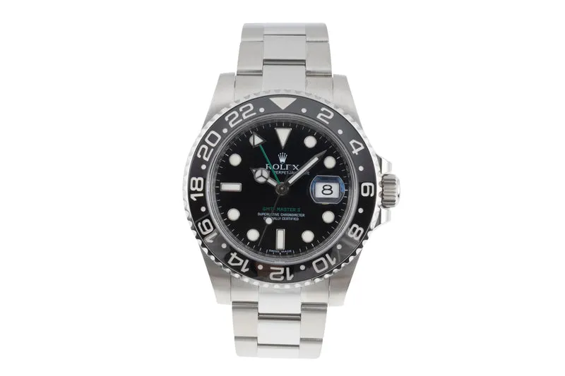 Rolex GMT-Master II steel automatic men's watch 116710LN [2505027]