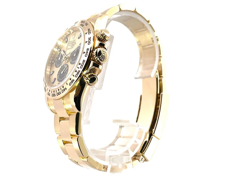 Rolex Cosmograph Daytona Gelbgold 116508 Schwarz Champagner