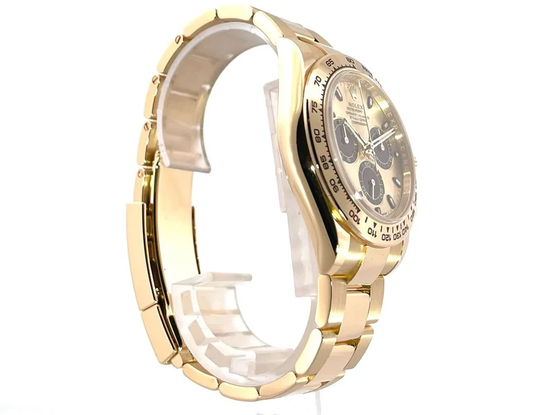 Rolex Cosmograph Daytona Gelbgold 116508 Schwarz Champagner