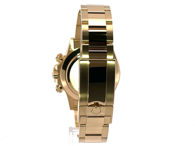 Rolex Cosmograph Daytona Gelbgold 116508 Schwarz Champagner