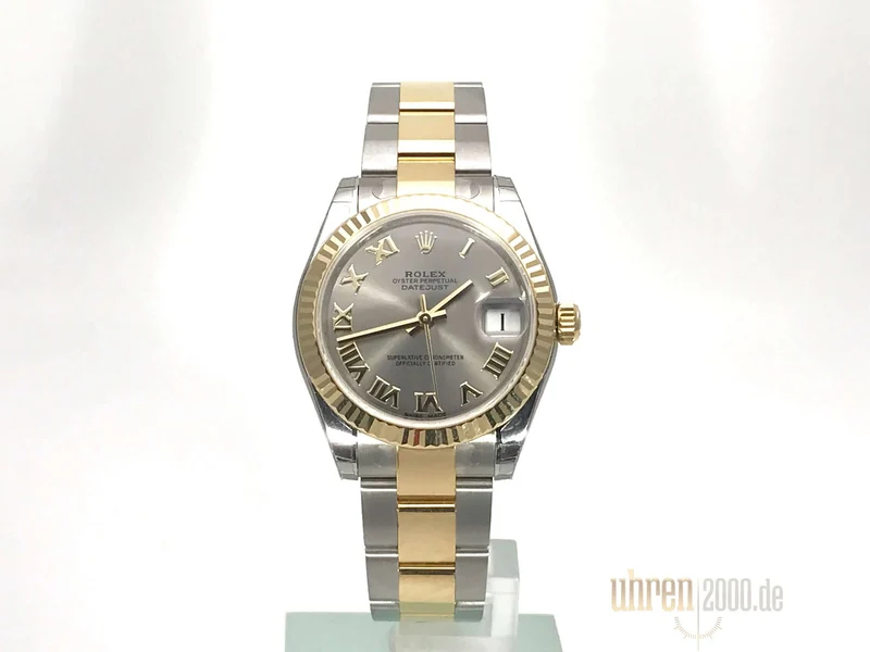 Rolex Datejust 31 Edelstahl Gelbgold 178273 Stahl Römisch