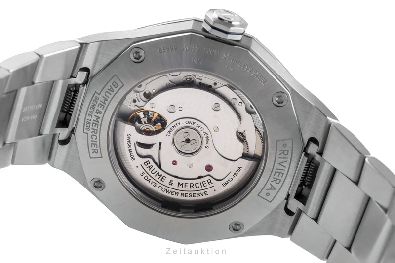 Baume & Mercier Riviera steel automatic men's watch M0A10616 65899 [2505158]