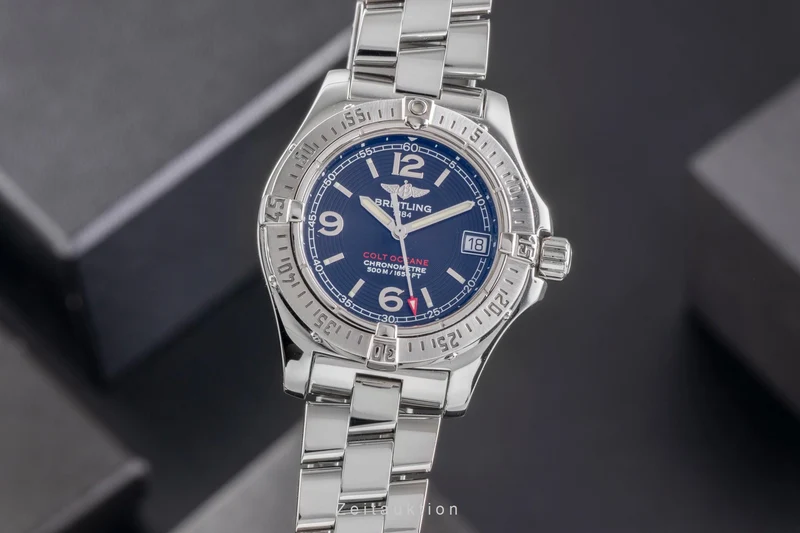 Breitling Colt Oceane steel quartz women's watch A77380 [2504385]
