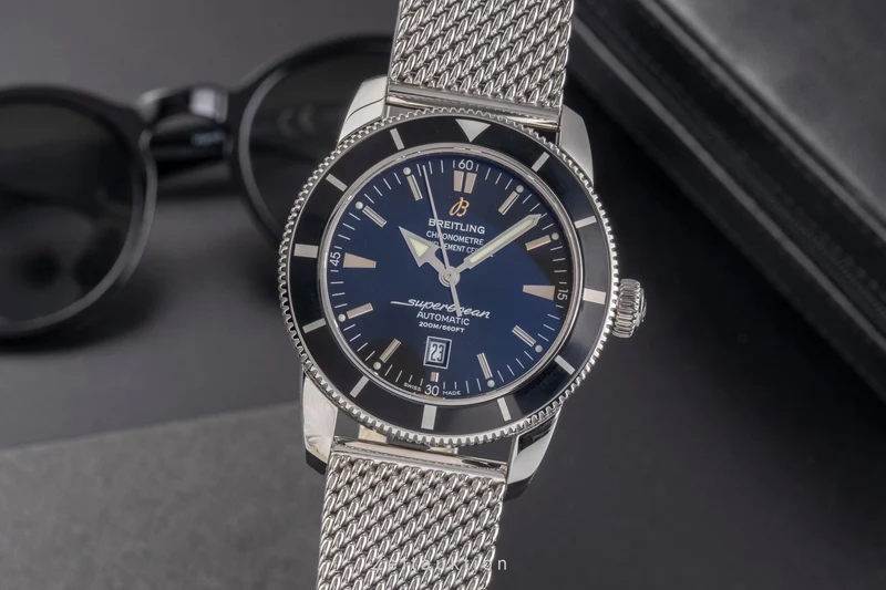Breitling Superocean steel automatic men's watch A17320 A172B680CA LP: 6400EUR [2504413]