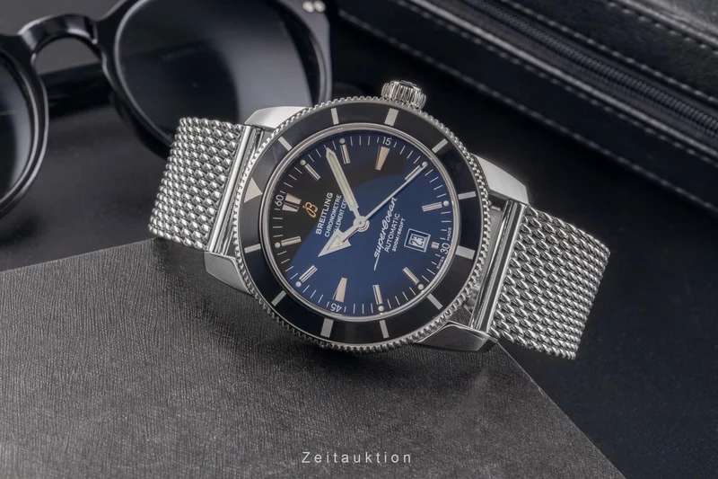 Breitling Superocean steel automatic men's watch A17320 A172B680CA LP: 6400EUR [2504413]