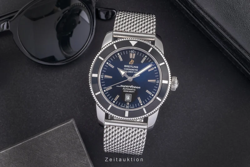 Breitling Superocean steel automatic men's watch A17320 A172B680CA LP: 6400EUR [2504413]