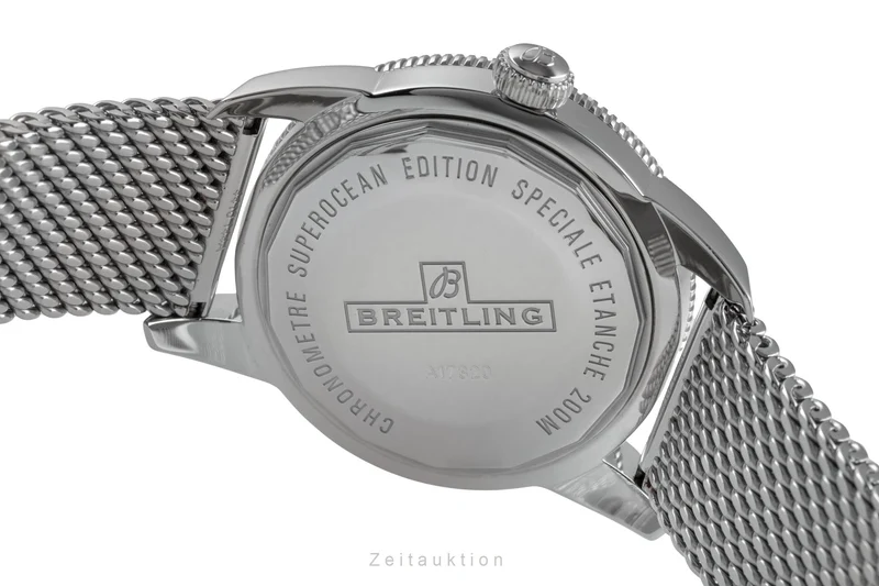 Breitling Superocean steel automatic men's watch A17320 A172B680CA LP: 6400EUR [2504413]