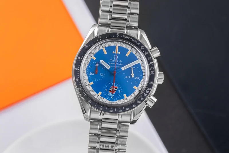 Omega Speedmaster chronograph steel automatic men's watch 3810.80.00 [2505038]