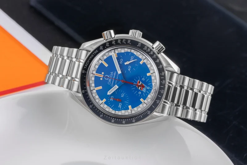 Omega Speedmaster chronograph steel automatic men's watch 3810.80.00 [2505038]