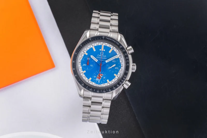 Omega Speedmaster chronograph steel automatic men's watch 3810.80.00 [2505038]